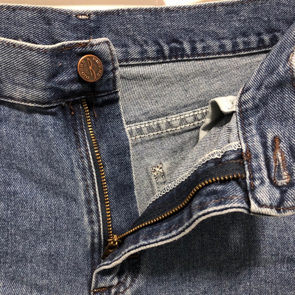 Vintage Riders Denim High Rise Mom Jean Shorts - Picture 4 of 9